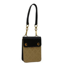 CHANEL Matelasse Hand Bag Leather Beige CC Auth 68905A-1