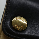 CHANEL Matelasse Hand Bag Leather Beige CC Auth 68905A-10