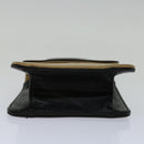 CHANEL Matelasse Hand Bag Leather Beige CC Auth 68905A-5