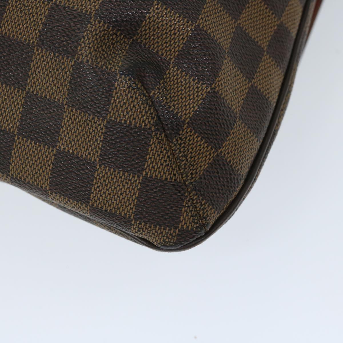 LOUIS VUITTON Damier Ebene Musette Shoulder Bag N51302 LV Auth 68913