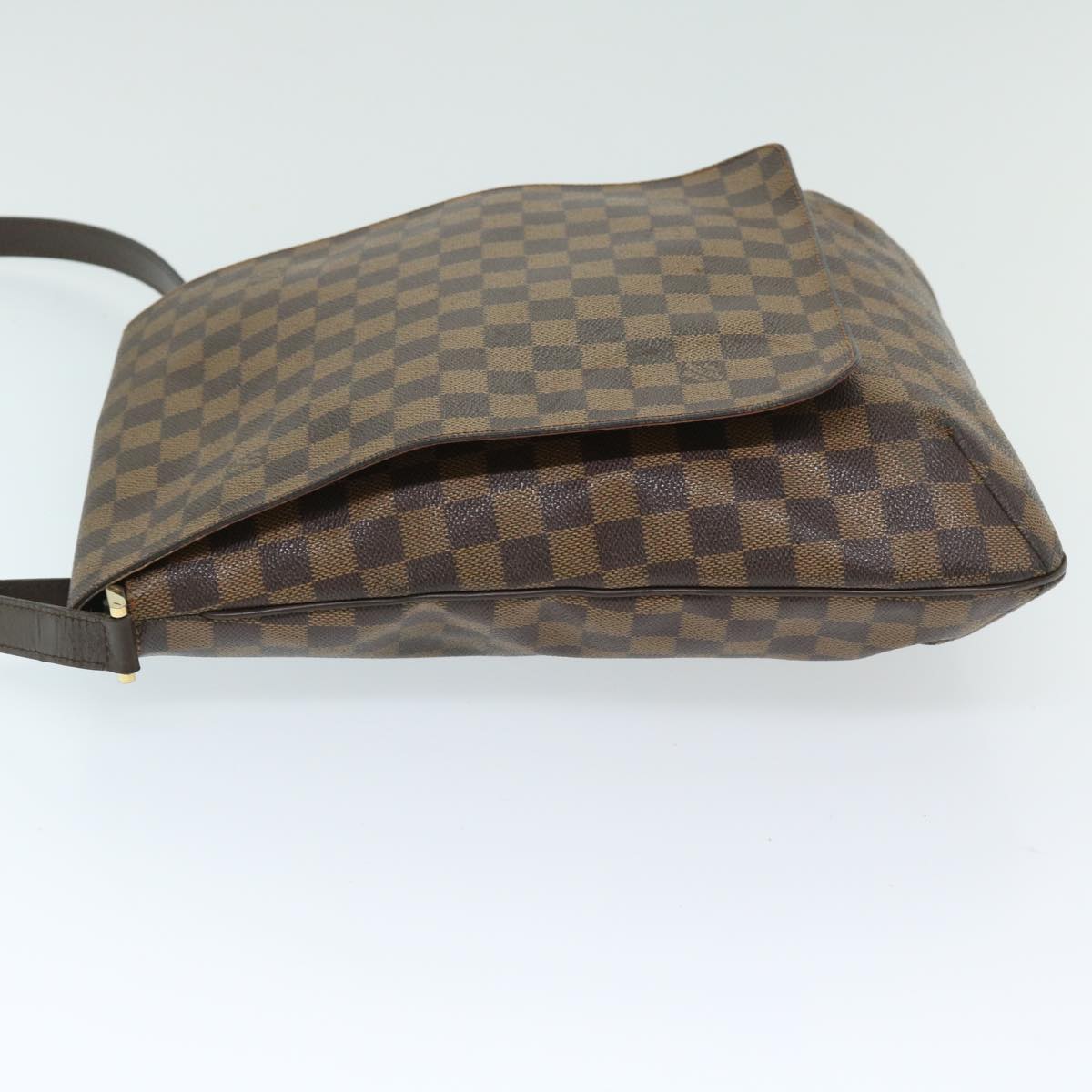 LOUIS VUITTON Damier Ebene Musette Shoulder Bag N51302 LV Auth 68913