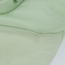 PRADA Hand Bag Nylon 2way Light Green Auth 68918AV-8