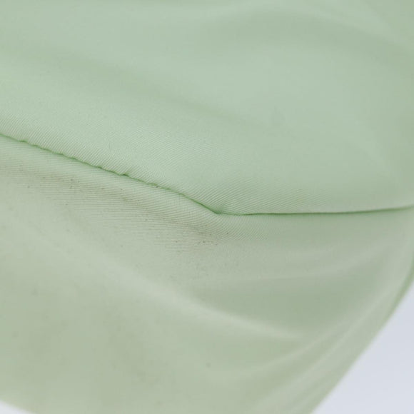 PRADA Hand Bag Nylon 2way Light Green Auth 68918AV