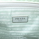 PRADA Hand Bag Nylon 2way Light Green Auth 68918AV-18