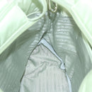 PRADA Hand Bag Nylon 2way Light Green Auth 68918AV-21