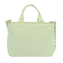 PRADA Hand Bag Nylon 2way Light Green Auth 68918AV-2