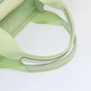 PRADA Hand Bag Nylon 2way Light Green Auth 68918AV-7