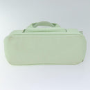 PRADA Hand Bag Nylon 2way Light Green Auth 68918AV-5
