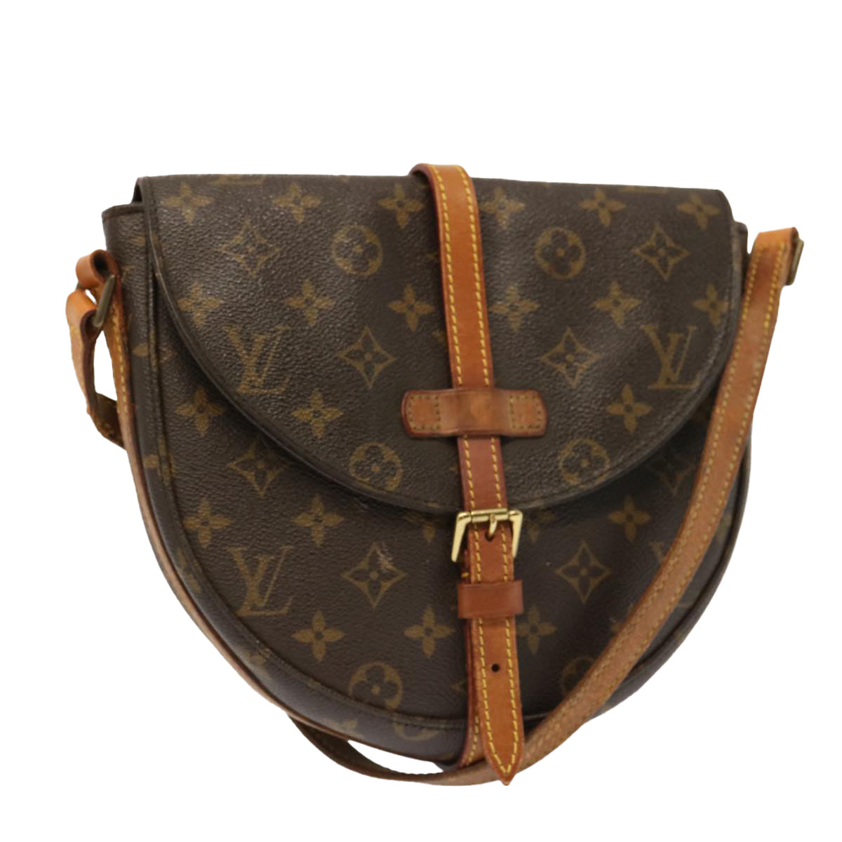 LOUIS VUITTON Monogram Chantilly MM Shoulder Bag M51233 LV Auth 68926