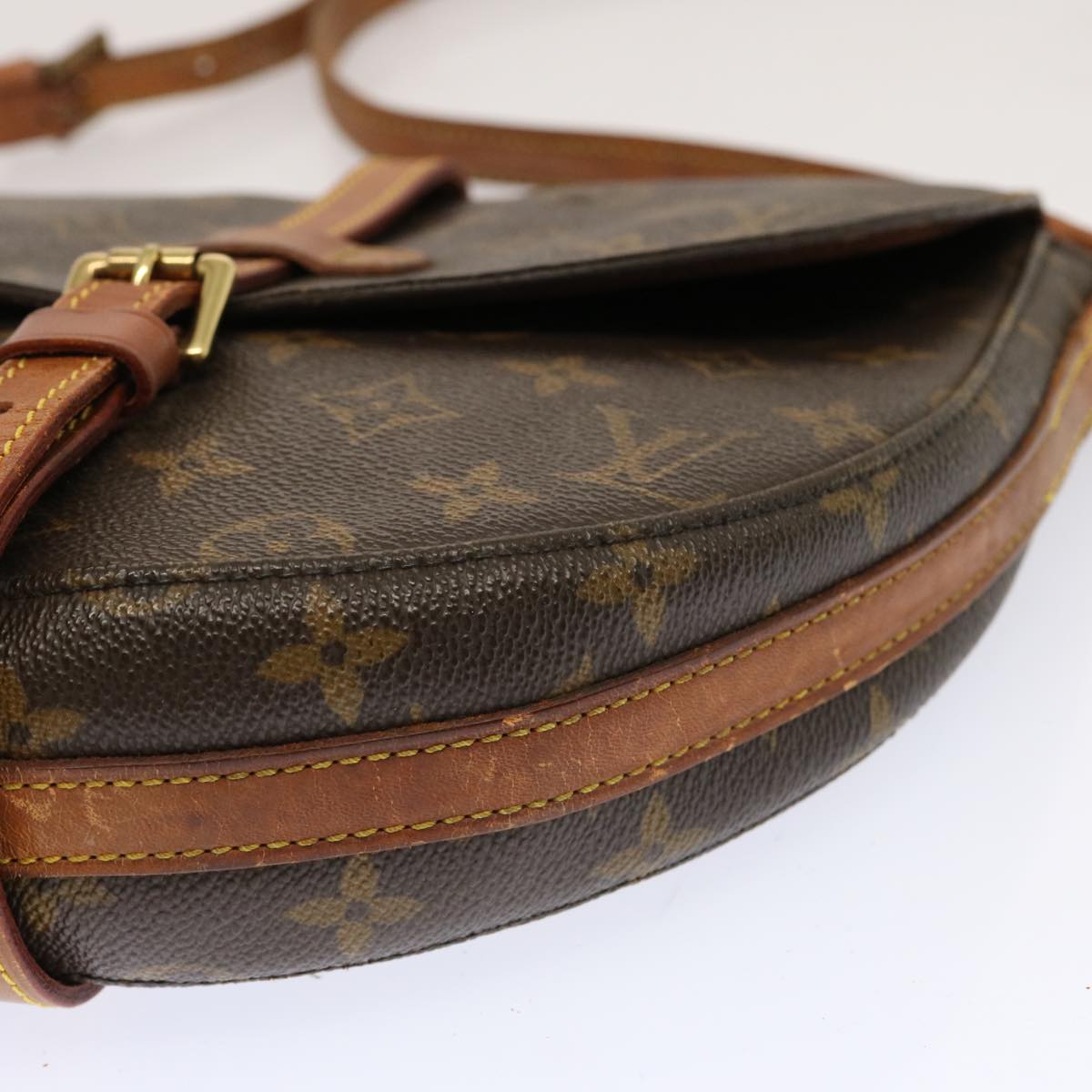 LOUIS VUITTON Monogram Chantilly MM Shoulder Bag M51233 LV Auth 68926