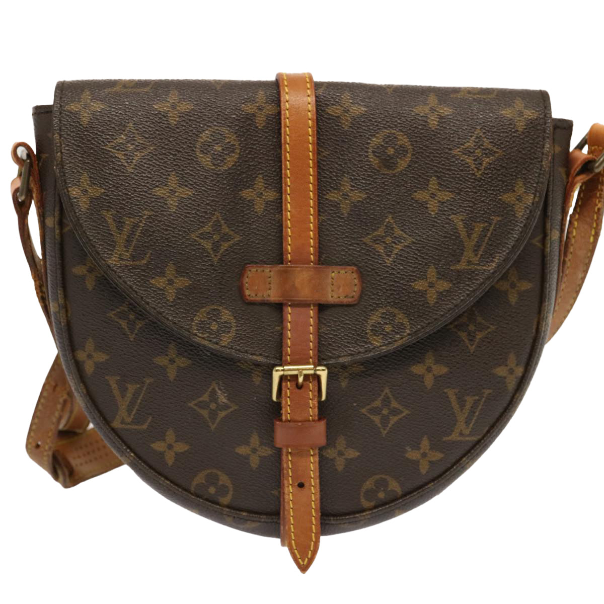 LOUIS VUITTON Monogram Chantilly MM Shoulder Bag M51233 LV Auth 68926