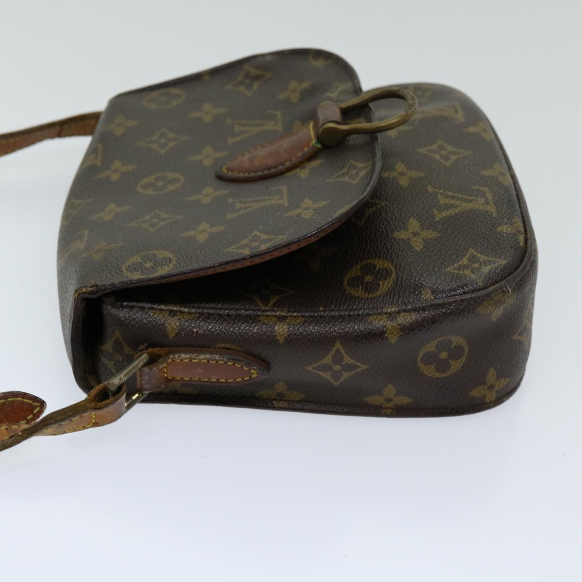 LOUIS VUITTON Monogram Saint Cloud MM Shoulder Bag M51243 LV Auth 68927