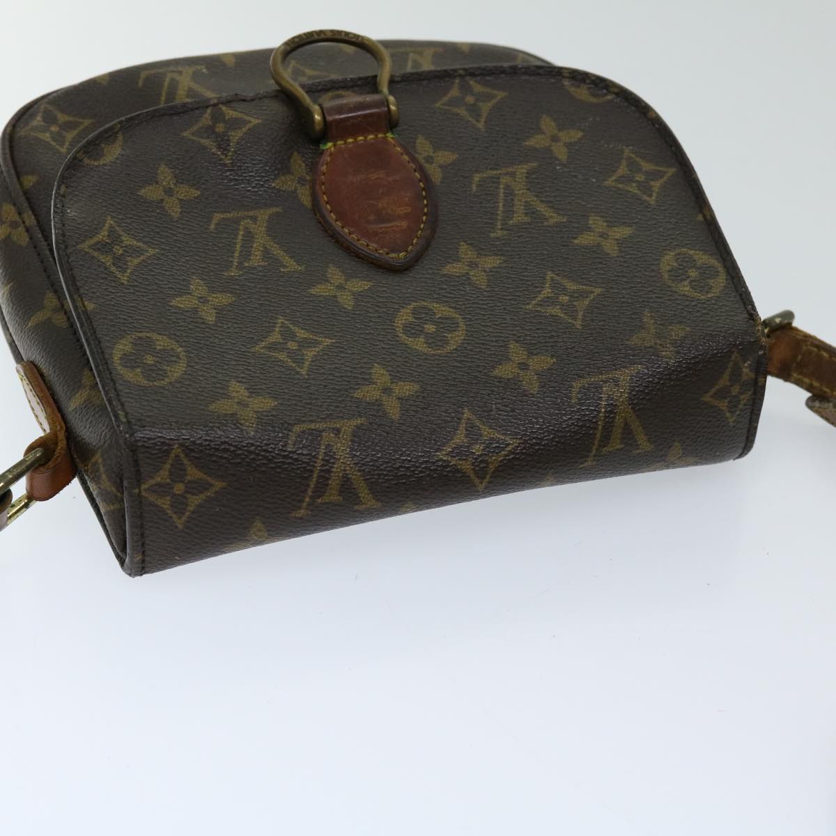 LOUIS VUITTON Monogram Saint Cloud MM Shoulder Bag M51243 LV Auth 68927