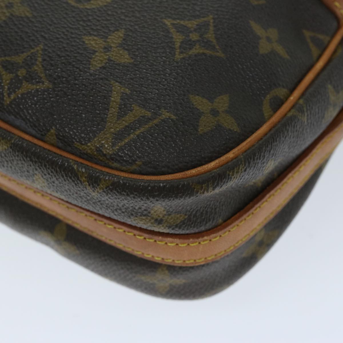 LOUIS VUITTON Monogram Senlis Shoulder Bag M51222 LV Auth 68928