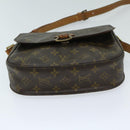LOUIS VUITTON Monogram Saint Cloud GM Shoulder Bag M51242 LV Auth 68929-5