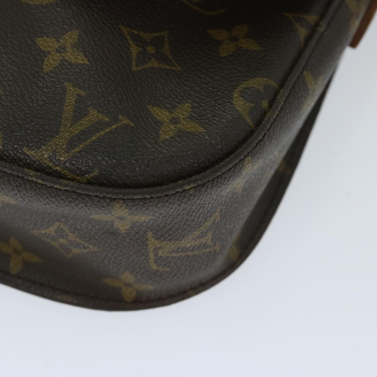 LOUIS VUITTON Monogram Saint Cloud GM Shoulder Bag M51242 LV Auth 68929