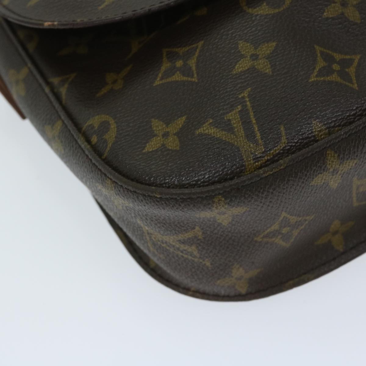 LOUIS VUITTON Monogram Saint Cloud GM Shoulder Bag M51242 LV Auth 68929