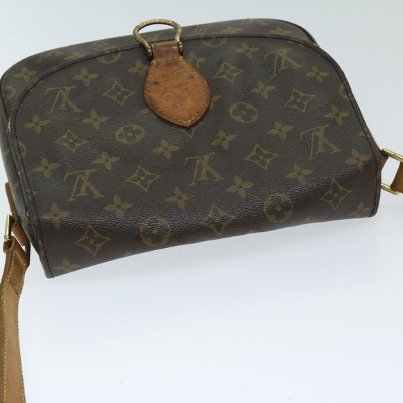 LOUIS VUITTON Monogram Saint Cloud GM Shoulder Bag M51242 LV Auth 68929