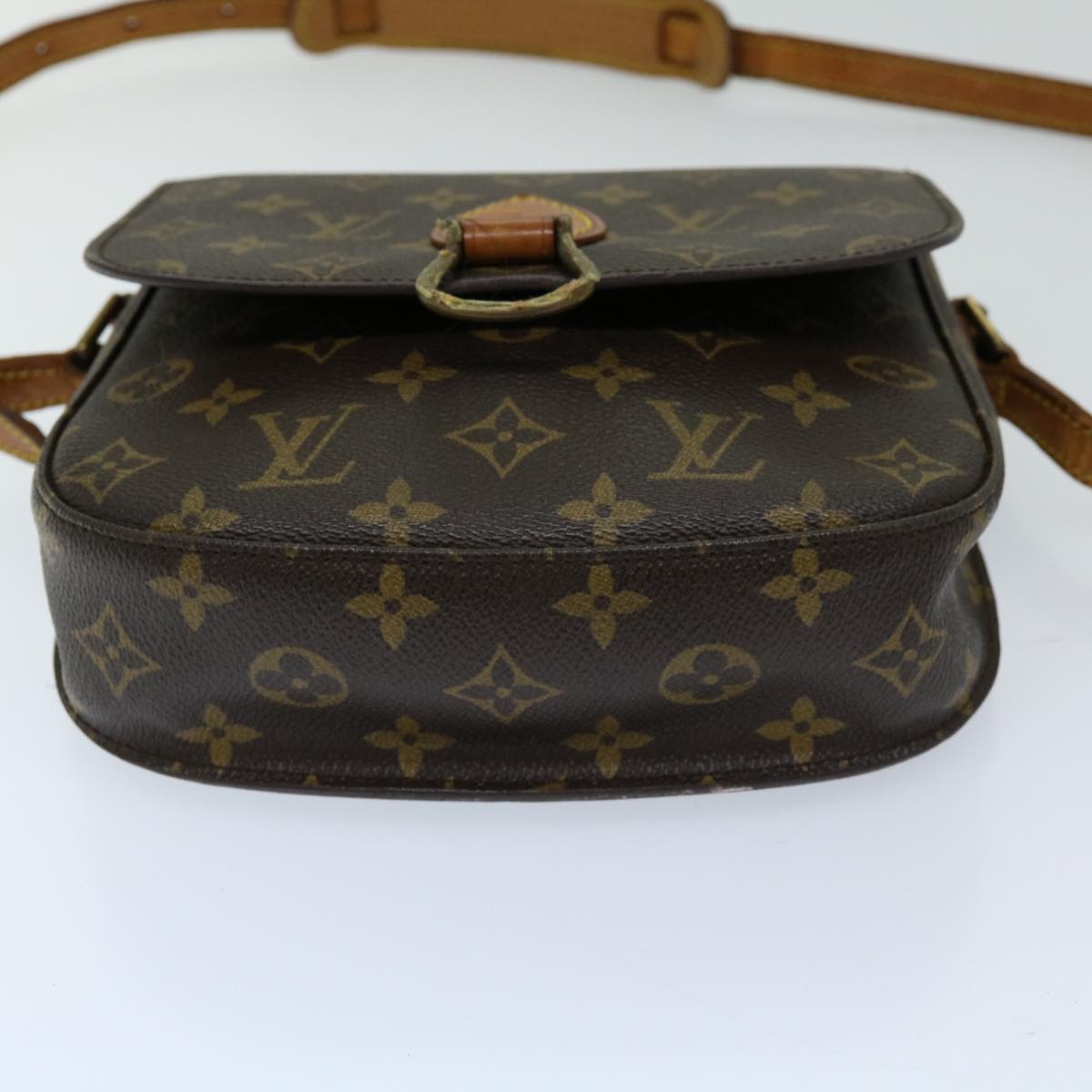 LOUIS VUITTON Monogram Saint Cloud MM Shoulder Bag M51243 LV Auth 68931