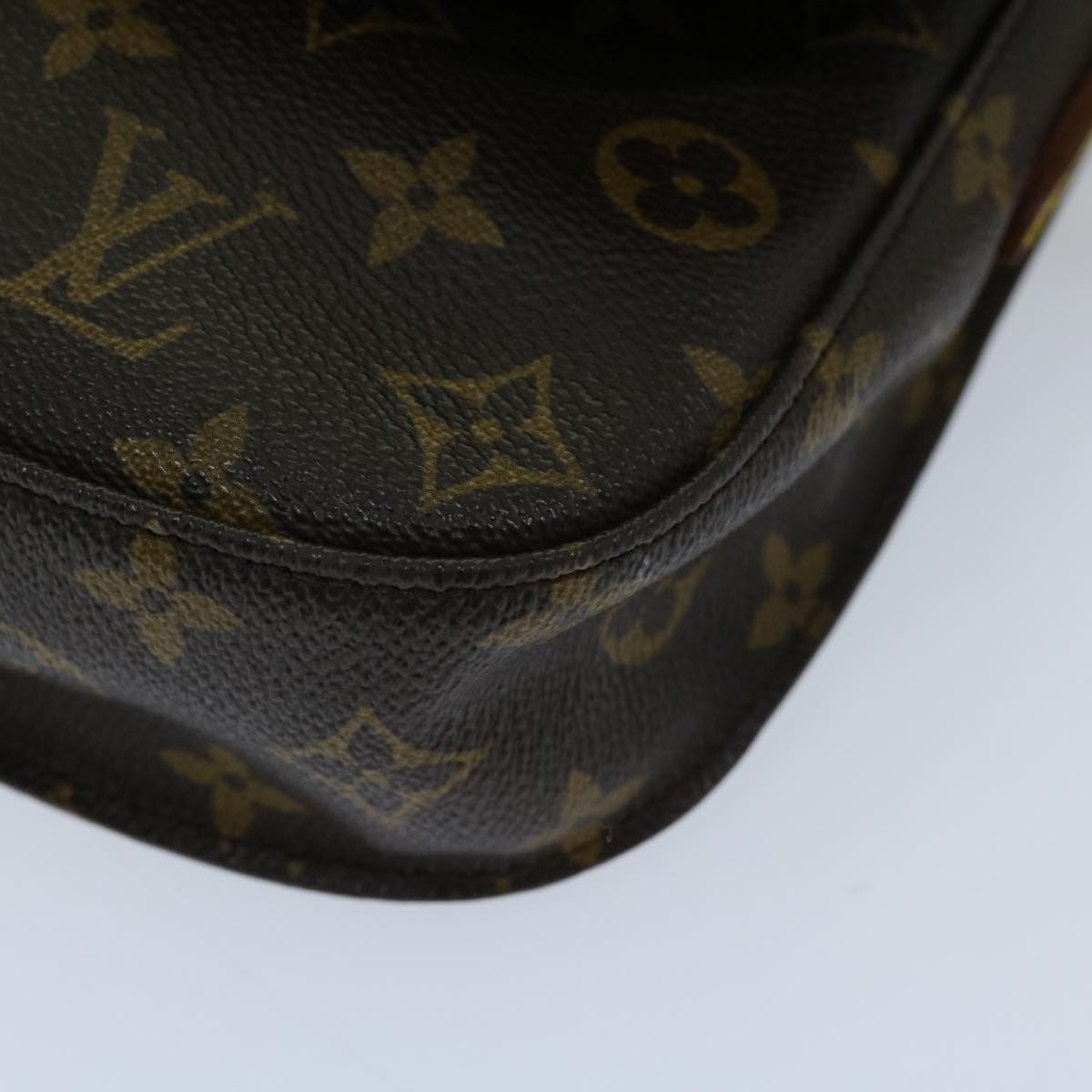 LOUIS VUITTON Monogram Saint Cloud MM Shoulder Bag M51243 LV Auth 68931