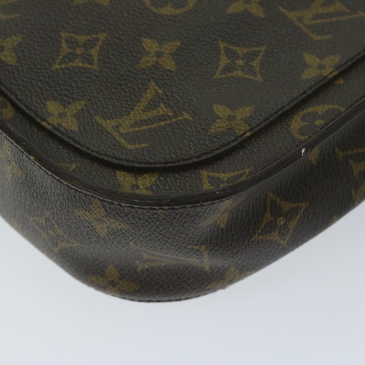 LOUIS VUITTON Monogram Saint Cloud GM Shoulder Bag M51242 LV Auth 68932