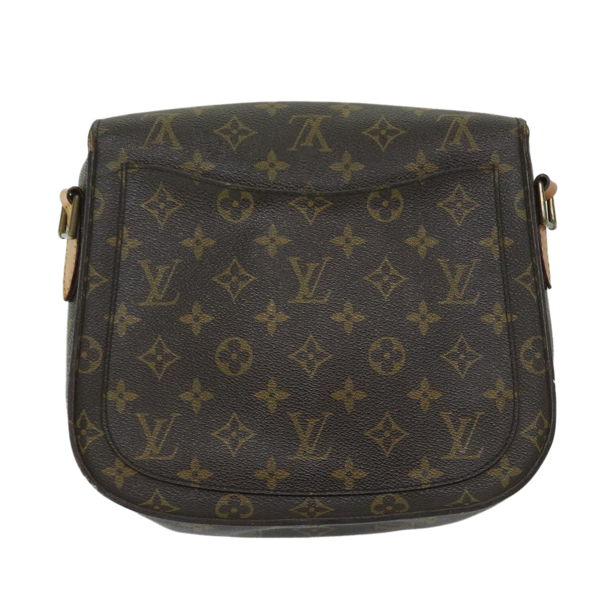 LOUIS VUITTON Monogram Saint Cloud GM Shoulder Bag M51242 LV Auth 68932