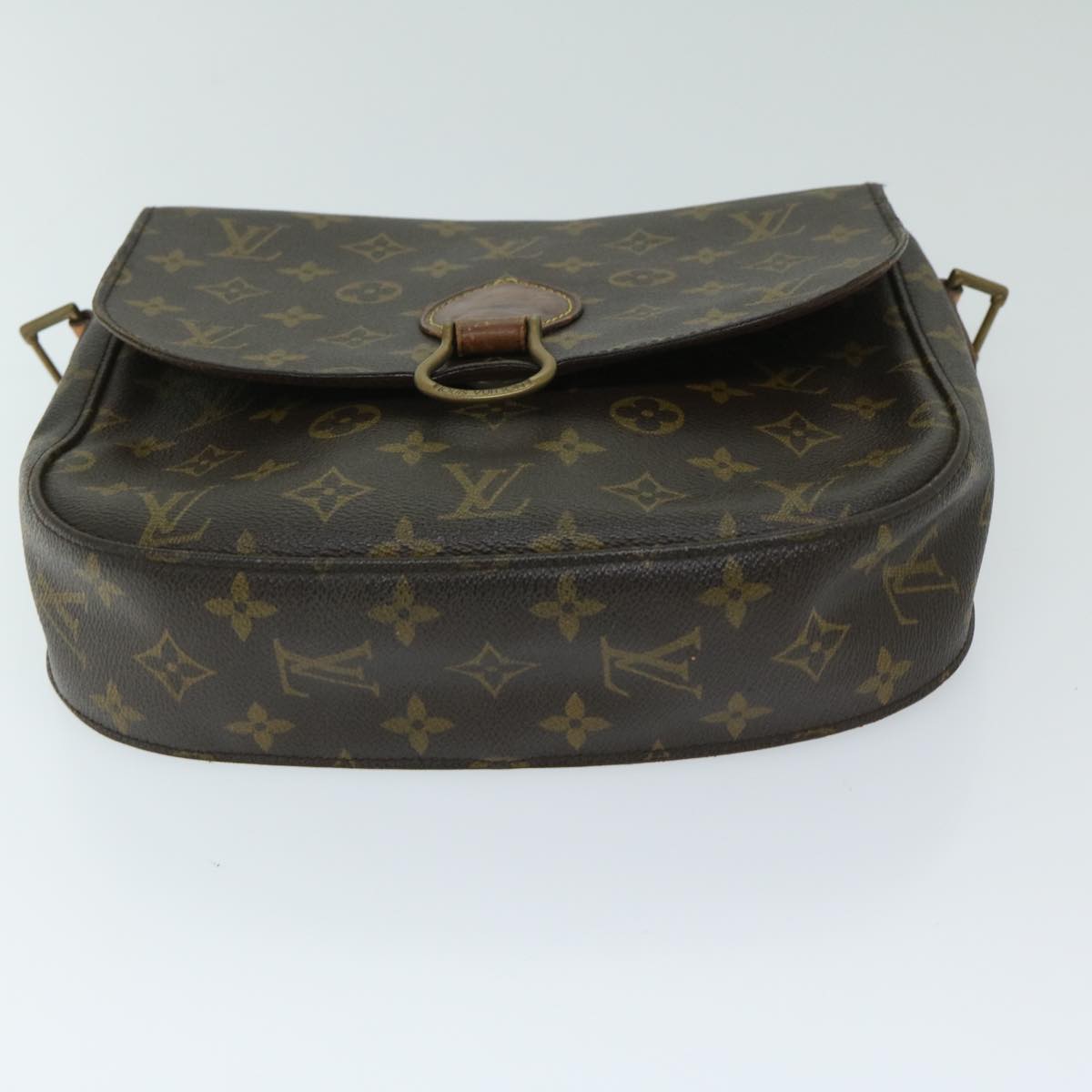 LOUIS VUITTON Monogram Saint Cloud GM Shoulder Bag M51242 LV Auth 68932