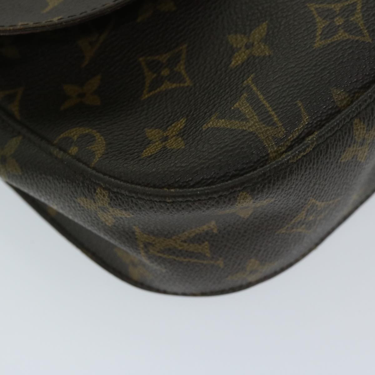 LOUIS VUITTON Monogram Saint Cloud GM Shoulder Bag M51242 LV Auth 68932