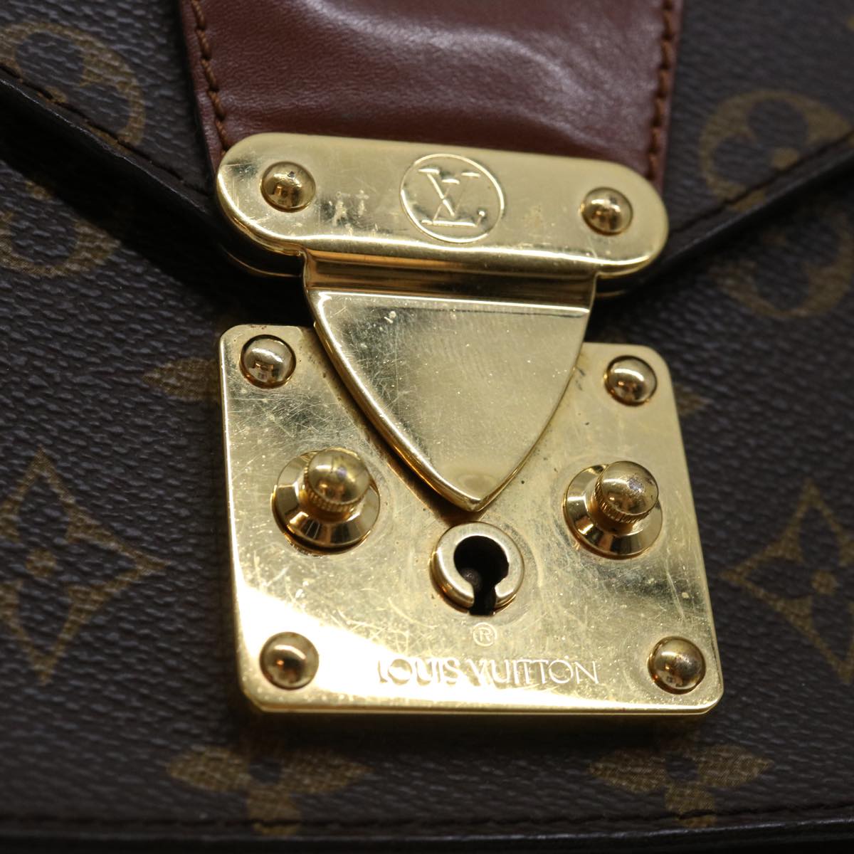 LOUIS VUITTON Monogram Monceau 26 Shoulder Bag 2way M51187 LV Auth 68935