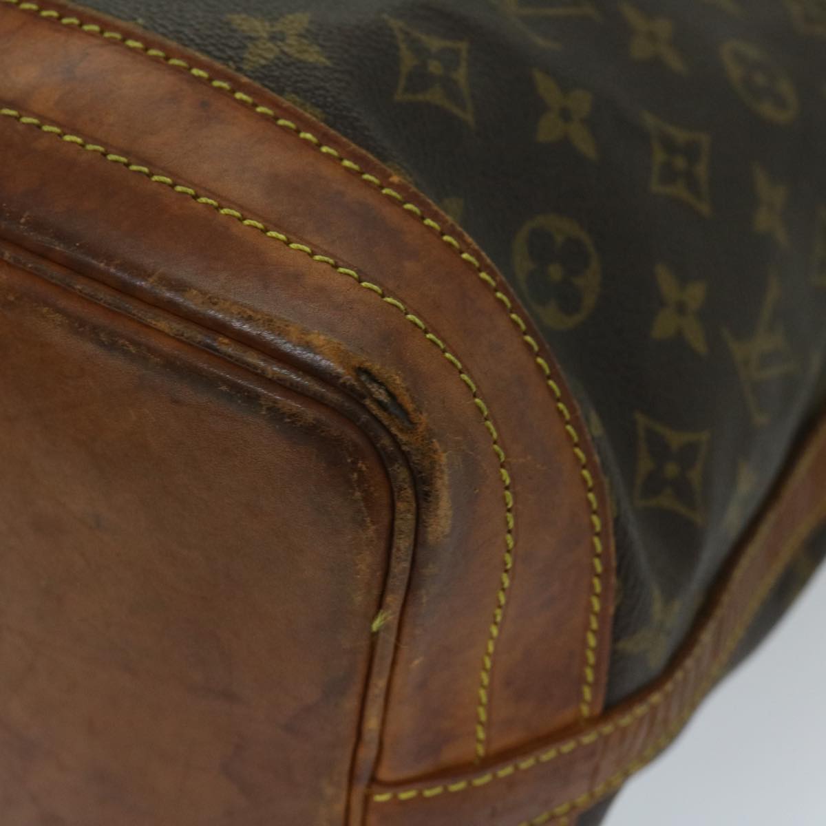 LOUIS VUITTON Monogram Noe Shoulder Bag M42224 LV Auth 68953