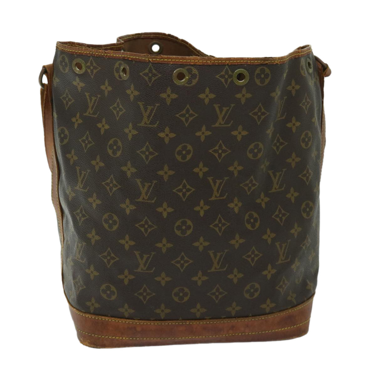 LOUIS VUITTON Monogram Noe Shoulder Bag M42224 LV Auth 68953