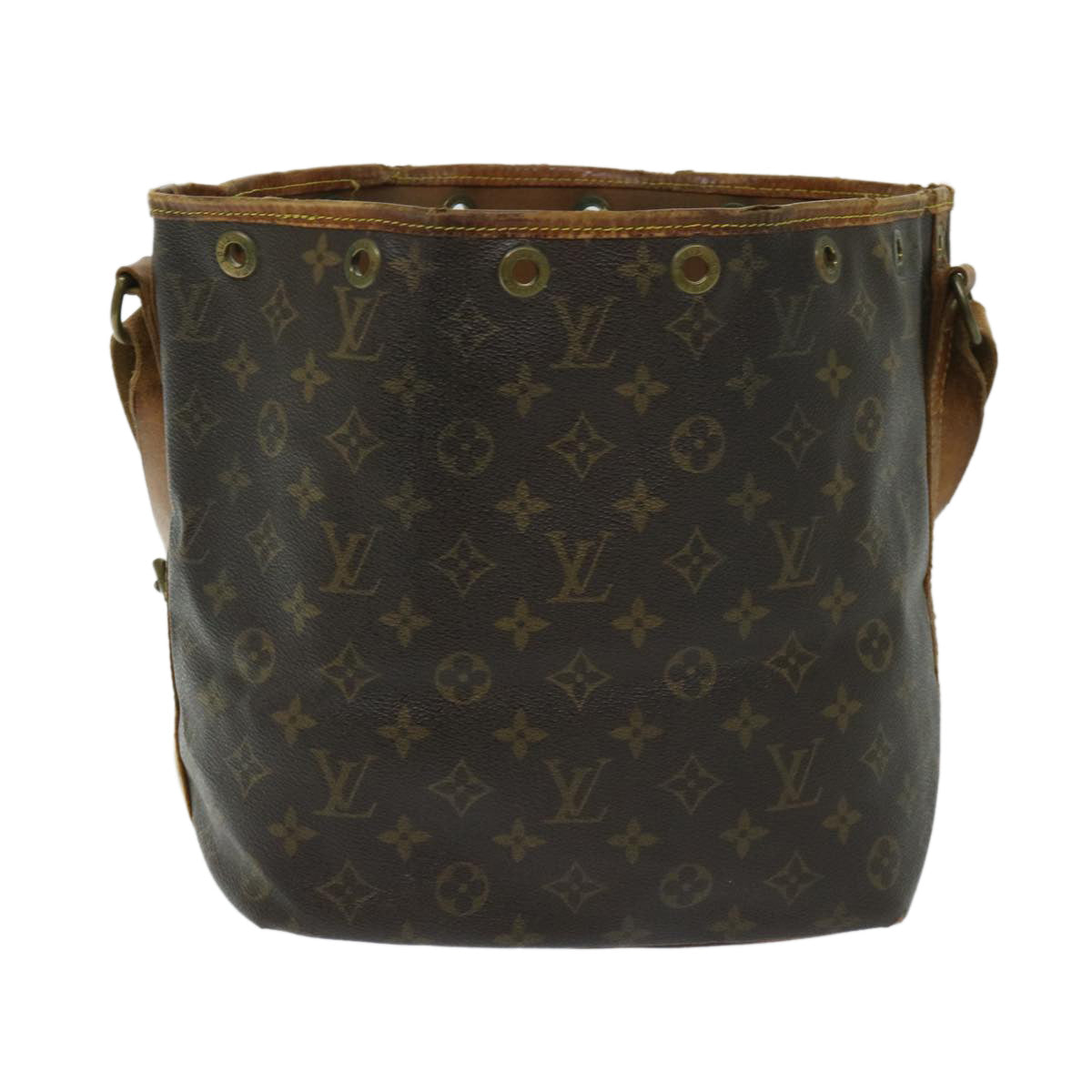 LOUIS VUITTON Monogram Petit Noe Shoulder Bag M42226 LV Auth 68954