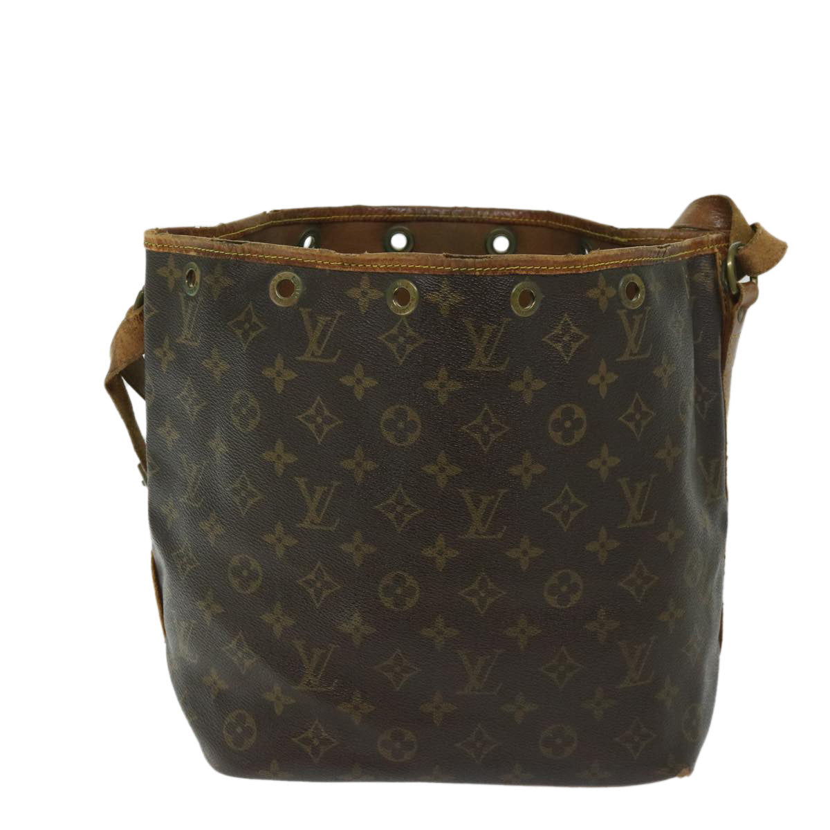 LOUIS VUITTON Monogram Petit Noe Shoulder Bag M42226 LV Auth 68954 - 0