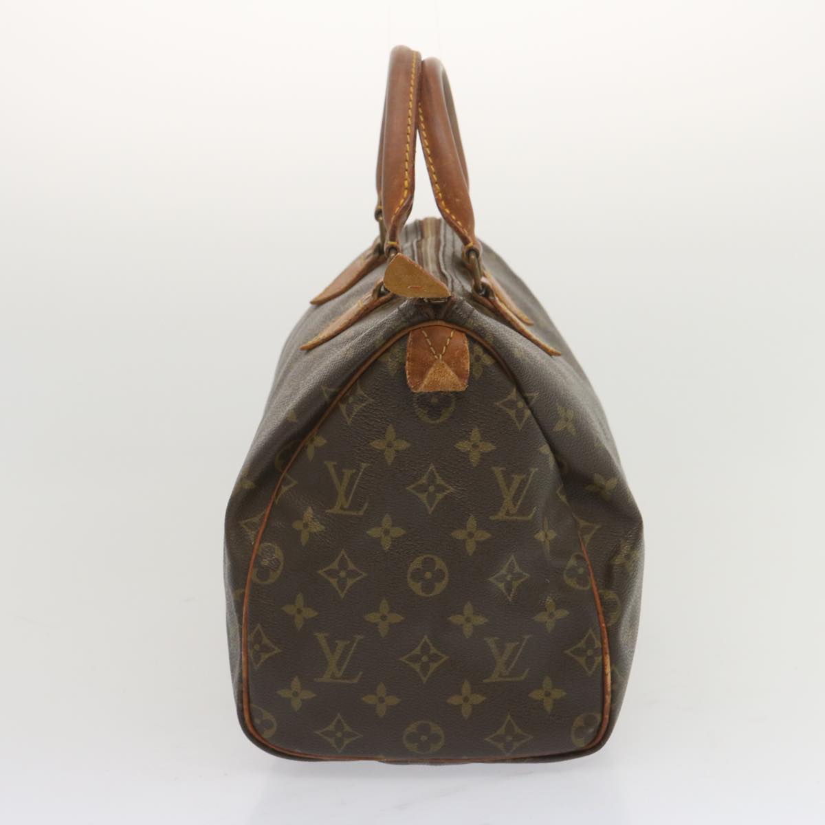 LOUIS VUITTON Monogram Speedy 30 Hand Bag M41526 LV Auth 68955