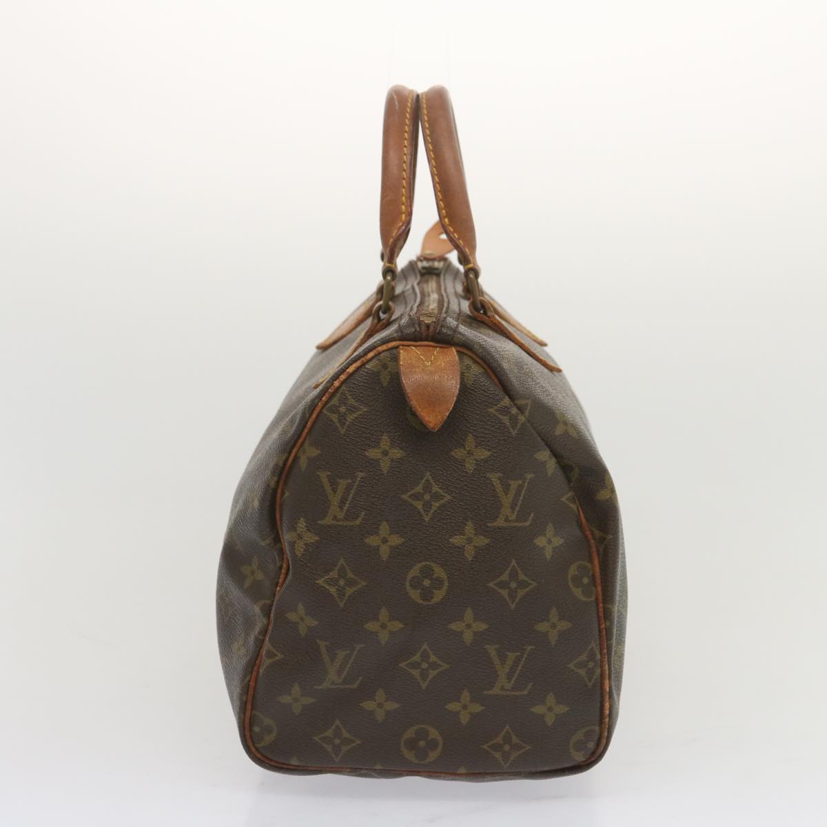 LOUIS VUITTON Monogram Speedy 30 Hand Bag M41526 LV Auth 68955