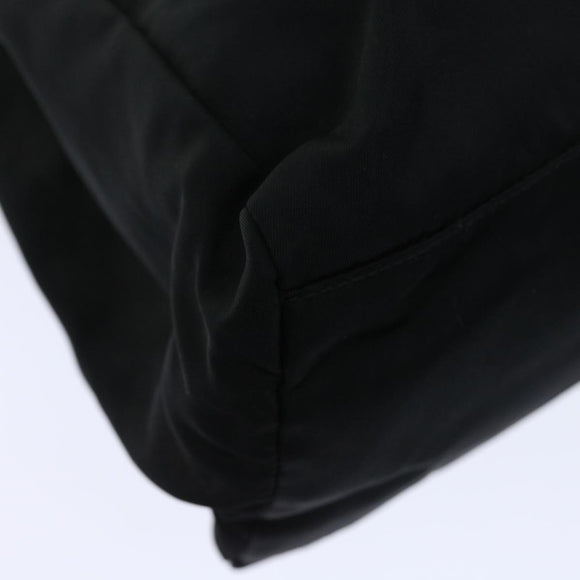PRADA Hand Bag Nylon Black Auth 68959