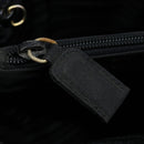 PRADA Hand Bag Nylon Black Auth 68959-9