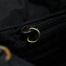 PRADA Hand Bag Nylon Black Auth 68959-10
