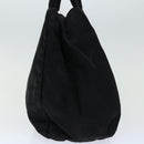 PRADA Hand Bag Nylon Black Auth 68959-3
