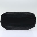 PRADA Hand Bag Nylon Black Auth 68959-5