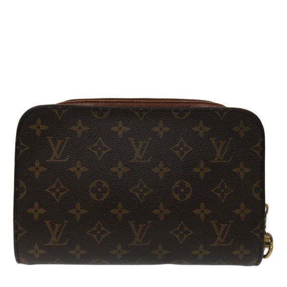 LOUIS VUITTON Monogram Orsay Clutch Bag M51790 LV Auth 68962
