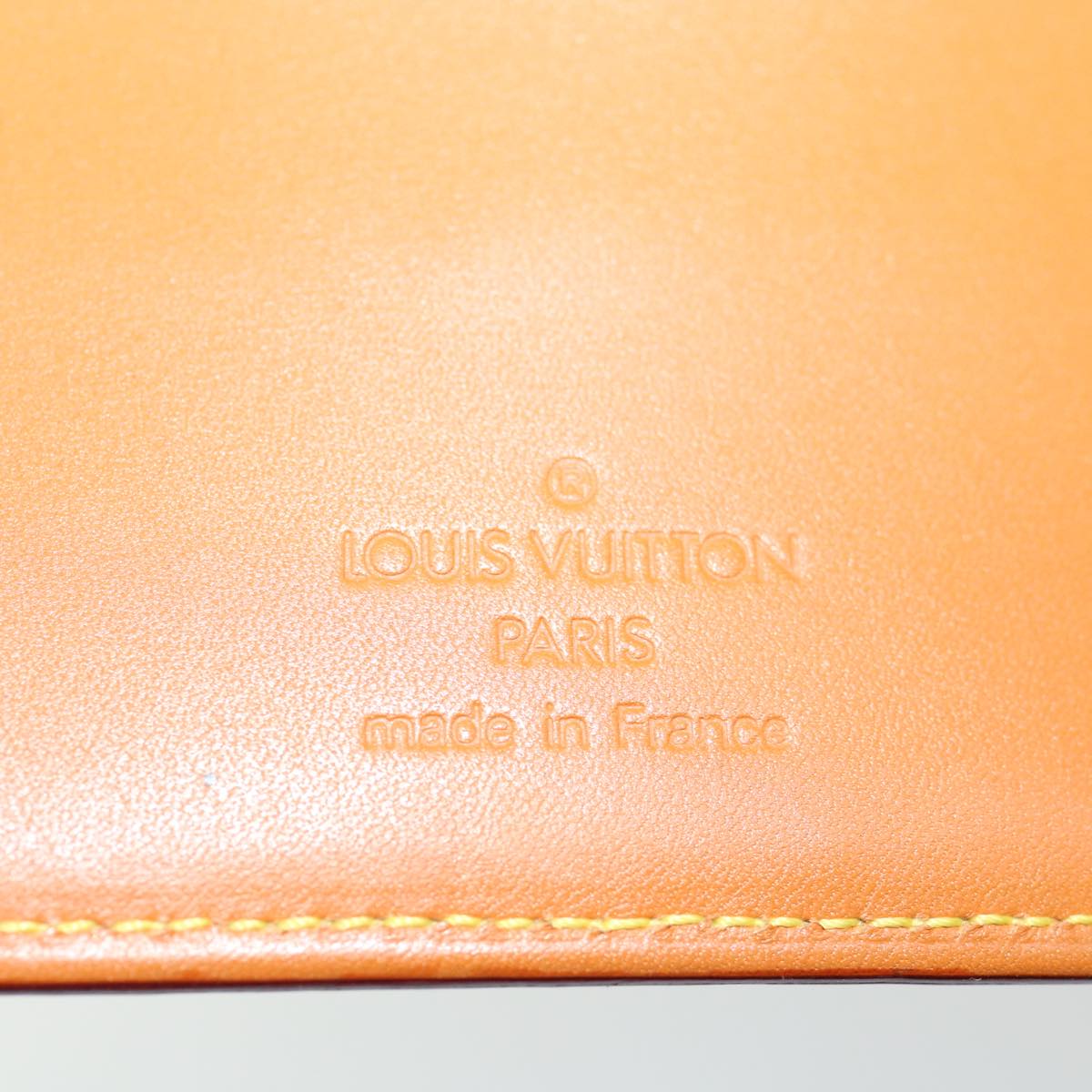 LOUIS VUITTON Nomad Leather Agenda MM Day Planner Cover Beige R20473 Auth 68970