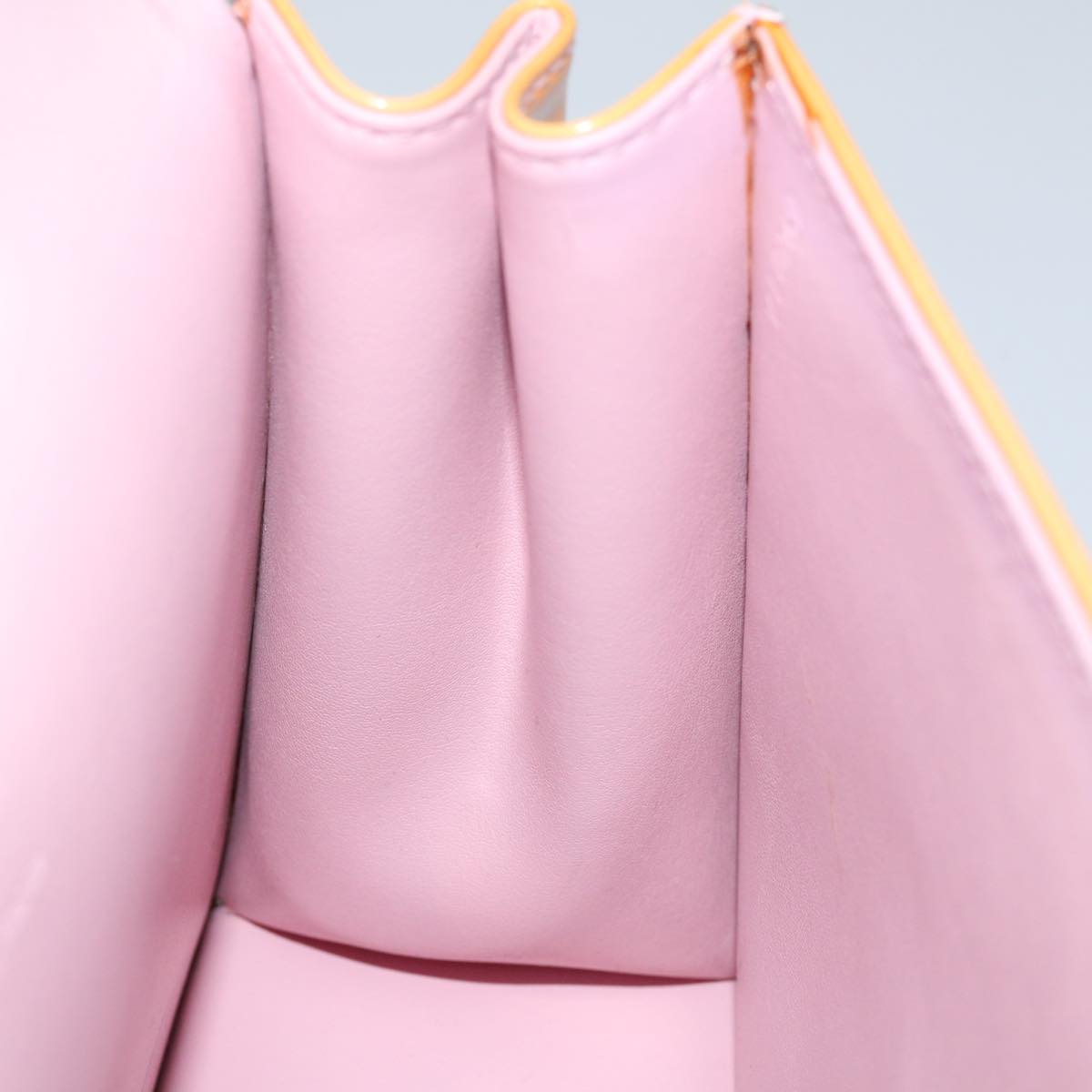 LOUIS VUITTON Vernis Spring Street Hand Bag Marshmallow Pink M91033 Auth 68982