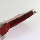LOUIS VUITTON Epi Trousse Crete Clutch Bag Red M48407 LV Auth 68989-5