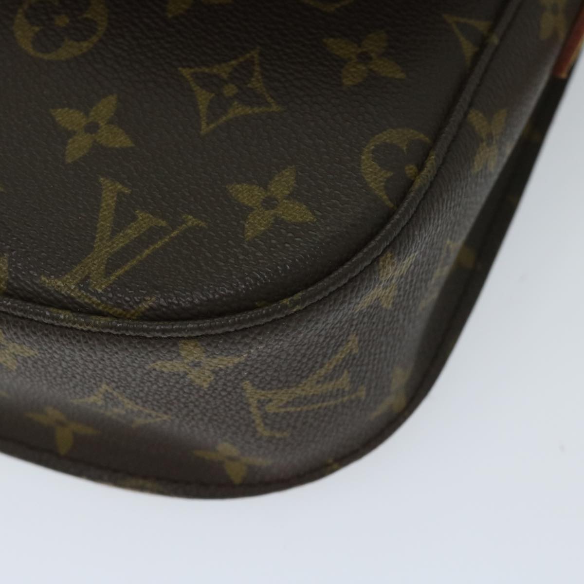 LOUIS VUITTON Monogram Saint Cloud GM Shoulder Bag M51242 LV Auth 68990