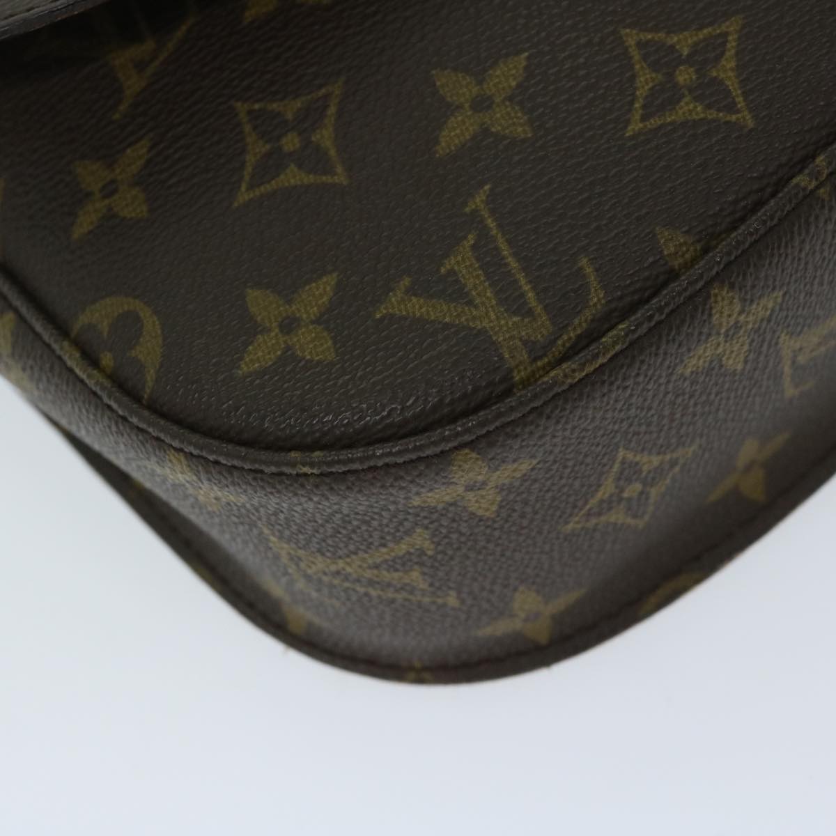 LOUIS VUITTON Monogram Saint Cloud GM Shoulder Bag M51242 LV Auth 68990