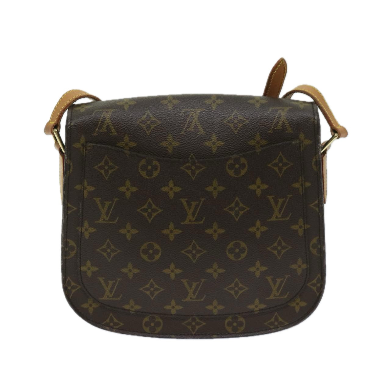 LOUIS VUITTON Monogram Saint Cloud GM Shoulder Bag M51242 LV Auth 68990