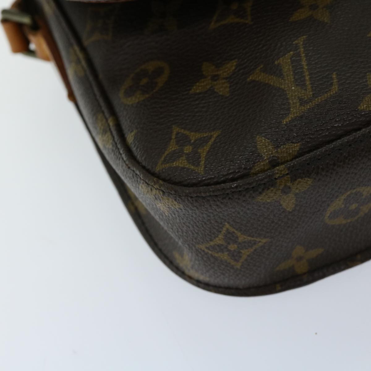 LOUIS VUITTON Monogram Saint Cloud MM Shoulder Bag M51243 LV Auth 68991