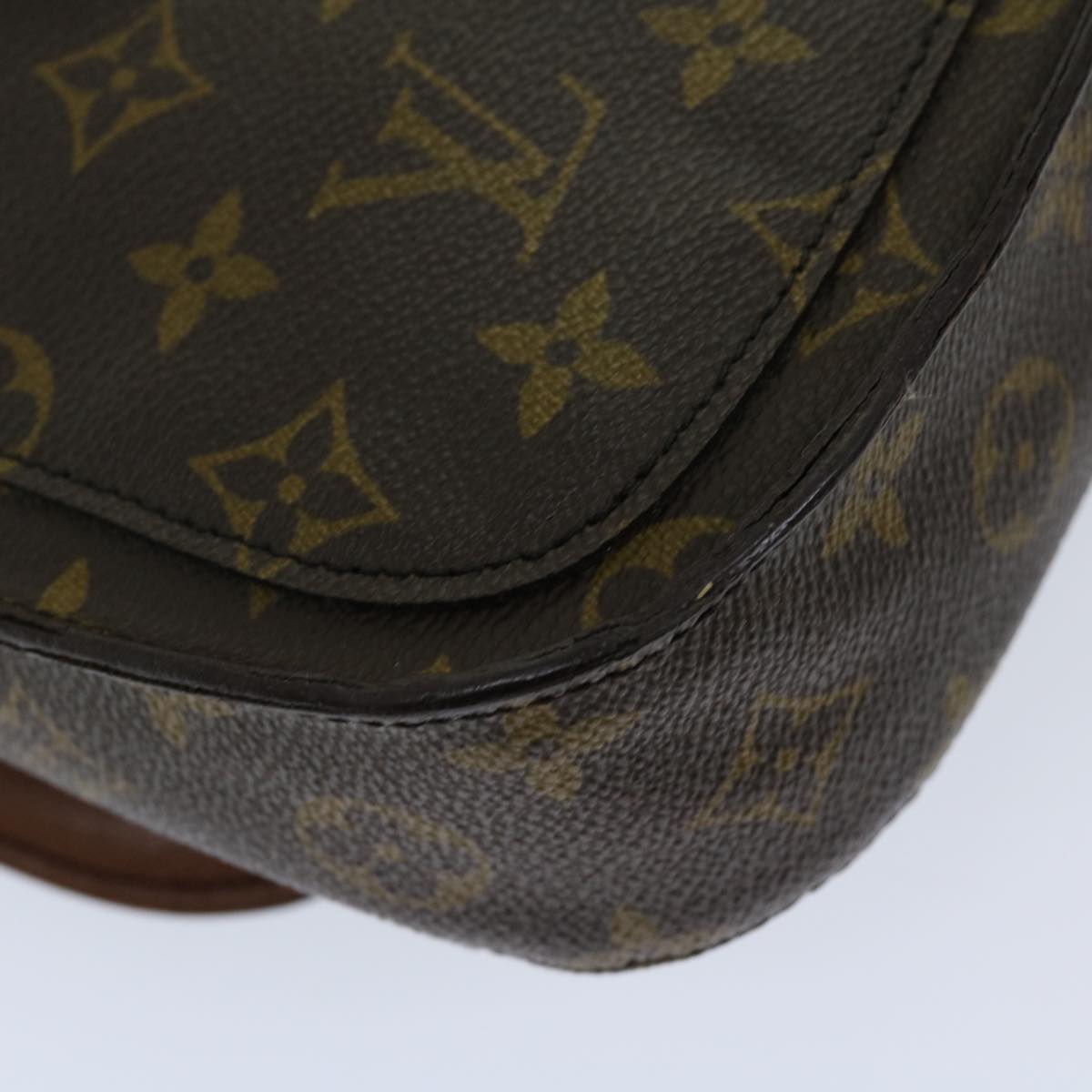 LOUIS VUITTON Monogram Saint Cloud MM Shoulder Bag M51243 LV Auth 68991