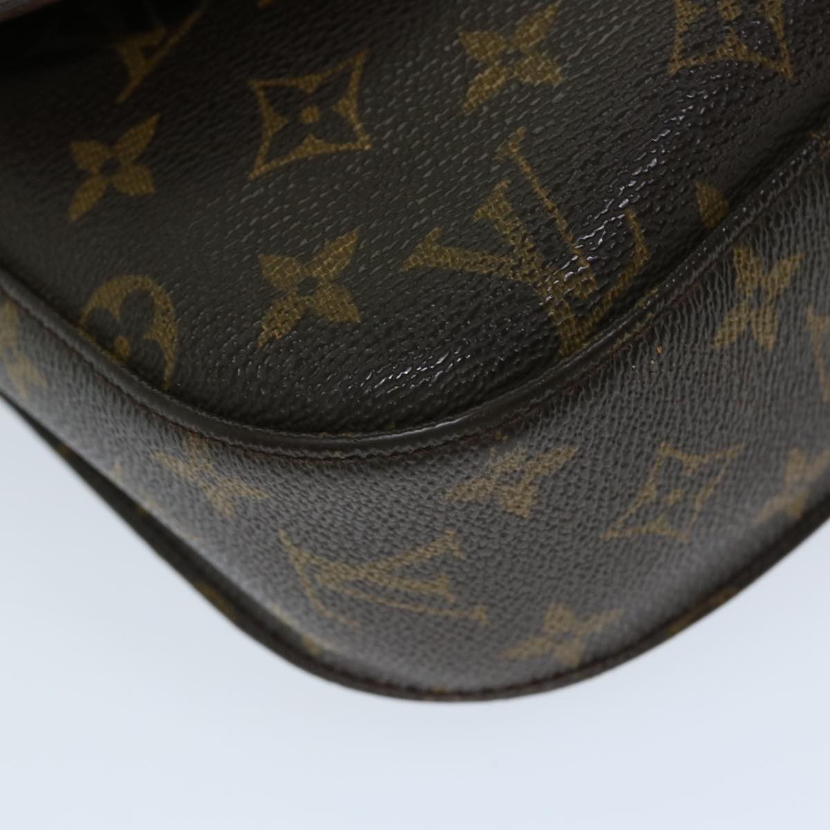 LOUIS VUITTON Monogram Saint Cloud GM Shoulder Bag M51242 LV Auth 68992